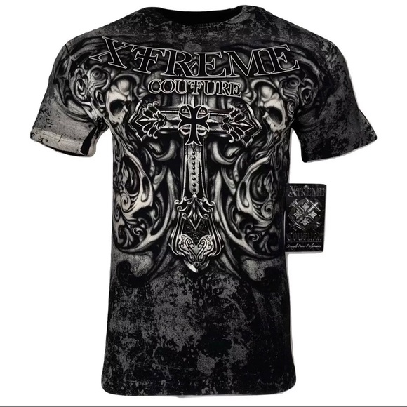 XTREME COUTURE by AFFLICTION Men T-Shirt HADES - Picture 4 of 8